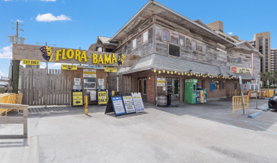 Bulls on the Beach at the Flora-Bama Event