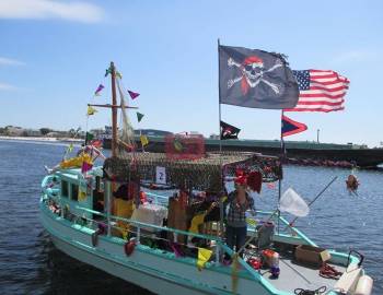 Things To Do Pirates of Lost Treasure Mardi Gras Flotilla